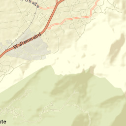 Politischer Bezirk Dornbirn Street Map