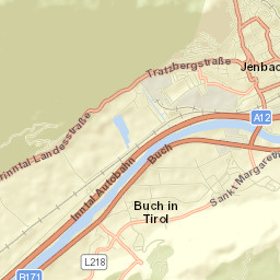 Buch in Tirol Street Map