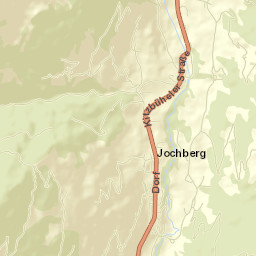 Jochberg Street Map