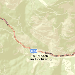 Mühlbach am Hochkönig Street Map