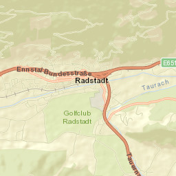 Radstadt Street Map
