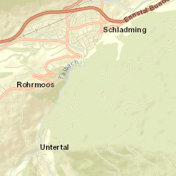 Schladming Street Map