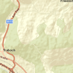 Traboch Street Map