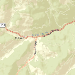 Gasen Street Map