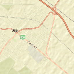 Üllő Street Map