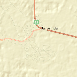 Jánoshida Street Map