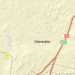 Cherechiu Street Map