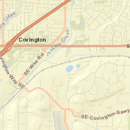 Covington Street Map