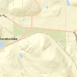 Ravensdale Street Map