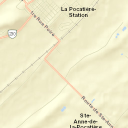 La Pocatière Street Map