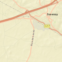 Savenay Street Map