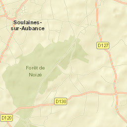 Soulaines-sur-Aubance Street Map