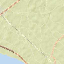 Les Rosiers-sur-Loire Street Map