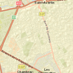 Saint-Avertin Street Map