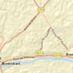 Montrichard Street Map