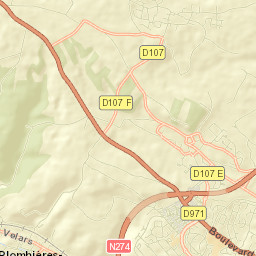 Hauteville-lès-Dijon Street Map