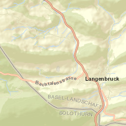 Langenbruck Street Map