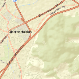 Oberentfelden Street Map