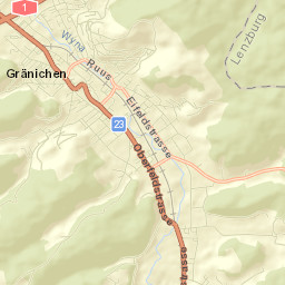 Gränichen Street Map