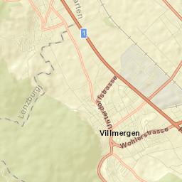 Villmergen Street Map