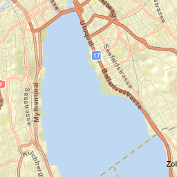 Zürich (Kreis 8) / Mühlebach Street Map
