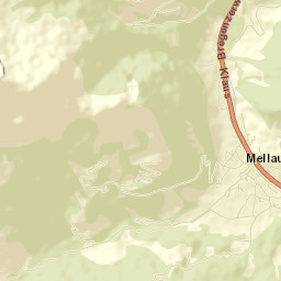 Mellau Street Map