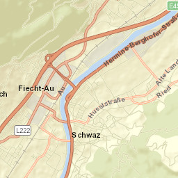 Schwaz Street Map