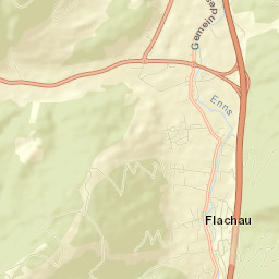 Flachau Street Map