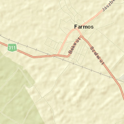 Farmos Street Map