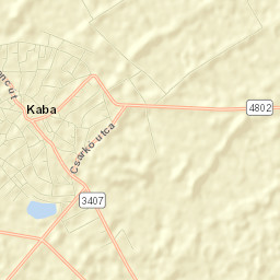 Kaba Street Map