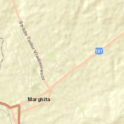 Marghita Street Map
