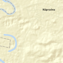 Comuna Năpradea Street Map