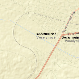 Veselynove Street Map