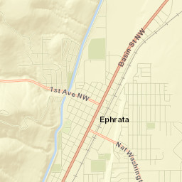 Ephrata Street Map
