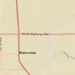 Mahnomen Street Map