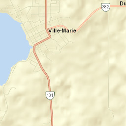 Ville-Marie Street Map