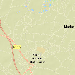 Saint-André-des-Eaux Street Map