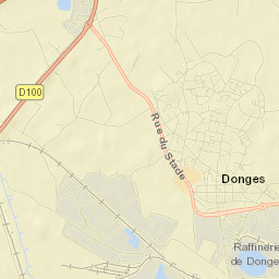 Donges Street Map