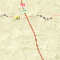 Loire-Atlantique Street Map