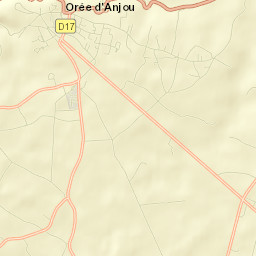 Champtoceaux Street Map