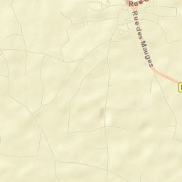 Bouzillé Street Map