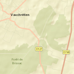 Vauchrétien Street Map