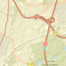 Chambray-lès-Tours Street Map