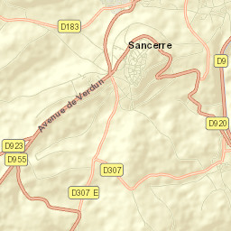 Sancerre Street Map