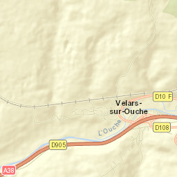 Velars-sur-Ouche Street Map