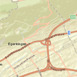 Egerkingen Street Map