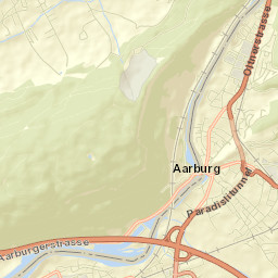 Aarburg Street Map