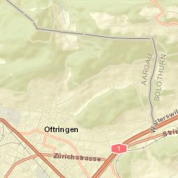 Oftringen Street Map