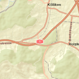 Kölliken Street Map