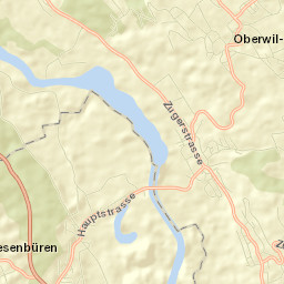 Unterlunkhofen Street Map